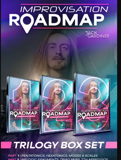 Jack Gardiner Improvisation Roadmap Bundle (Parts 1, 2, and 3) TUTORiAL  (Premium)