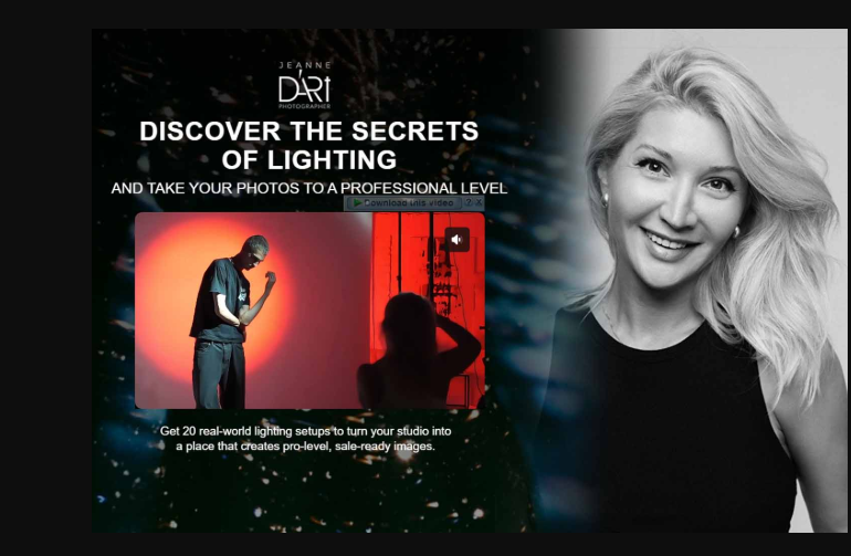 Jeanne D’Art Photographer – Discover the Secrets of Lighting (Premium)