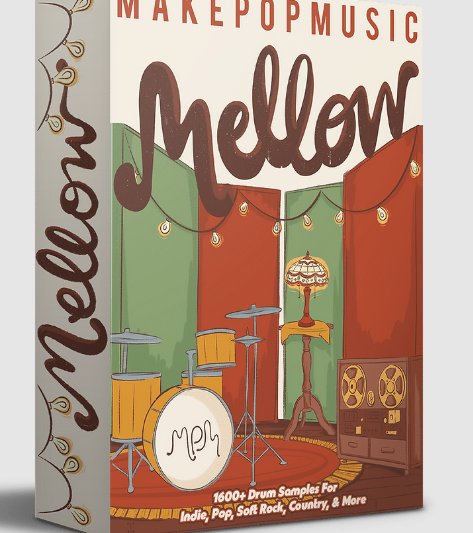 Make Pop Music Mellow (Drum Samples) (Premium)