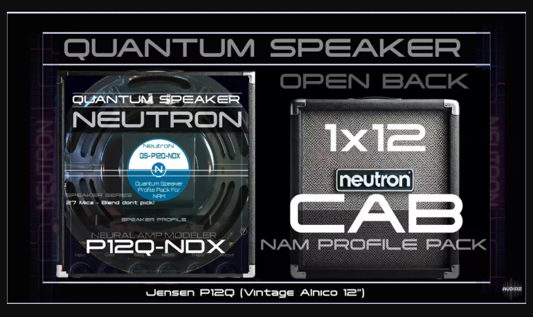 Neutron Studios NDX Quantum Speaker pack QS-P12Q-NDX NAM Profiles (Premium)