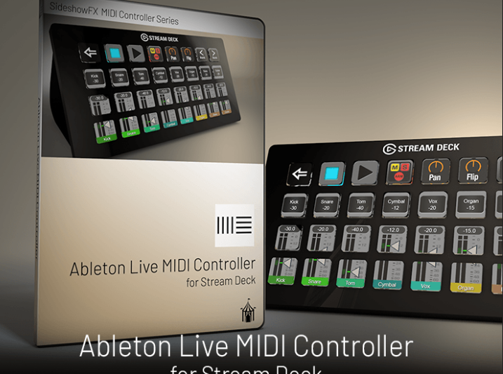 Sideshowfx Ableton Live Midi Controller For Stream Deck V2.0.3 WiN Mac OSX (Premium)