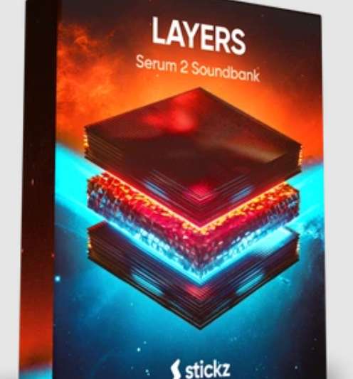 Stickz Layers EDM Lead Presets for Xfer Serum 2 (Premium)