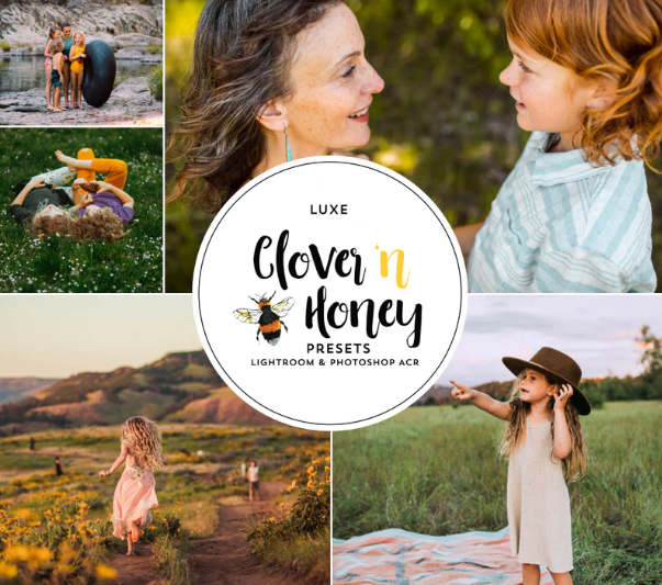 The Luxe Lens – Clover n’ Honey Spring & Summer Lightroom Presets – Desktop & Mobile (Premium)